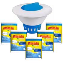 Clorador Flutuante Margarida Com 5 Pastilhas Hidroall Penta