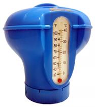 Clorador Flutuante Para Piscina Com Termômetro Sodramar