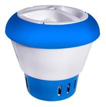 Clorador Flutuante Para Piscinas Tipo Margarida Azul
