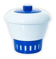 Clorador Médio Flutuante P/ Pastilha Cloro Piscina - Brustec Clorador Médio Flutuante P/ Pastilha Cloro Piscina - Brustec