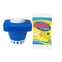 Clorador Para Piscina Com Pastilha De Cloro HCL Penta 200 gr - Hidroall