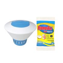 Clorador Para Piscina Com Pastilha De Cloro HCL Penta 200 gr Clorador Para Piscina Com Pastilha De Cloro HCL Penta 200 gr