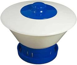 Clorador para piscinas margarida flutuador pastilha de cloro suporte - cris agua Clorador para piscinas margarida flutuador pastilha de cloro suporte - cris agua