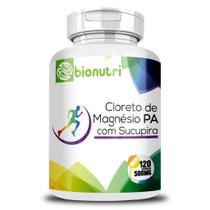 Cloreto Com Sucupira 120 Cápsulas 500 Mg Bionutri