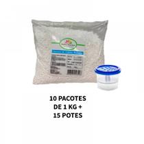 Cloreto De Calcio 10kg Anti Mofo + 15 Potes