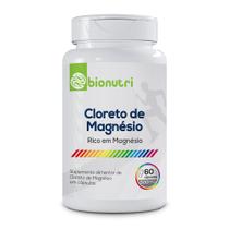 Cloreto De Magnésio 60 Cápsulas 500mg