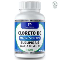 Cloreto de Magnésio com Sucupira e Canela 500mg 100 Cápsulas - Natural Nutrien