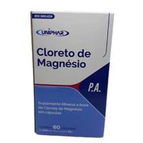 Cloreto de Magnésio P.A. 500mg 60 cáps- Uniphar