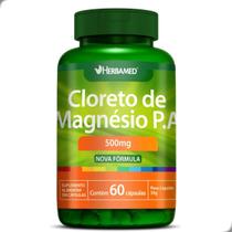 Cloreto de Magnesio P.A. 500mg 60 Capsulas Herbamed Cloreto de Magnesio P.A. 500mg 60 Capsulas Herbamed