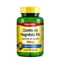 Cloreto De Magnésio P.A 500mg 60 Cápsulas Maxinutri