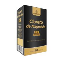 Cloreto de magnesio p.a. 500mg c/60 caps gold lab Cloreto de magnesio p.a. 500mg c/60 caps gold lab