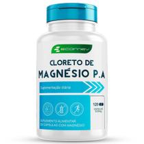 Cloreto de Magnesio P.A 500mg Forma Pura Importada 120 Cáps 2 Meses Ecomev