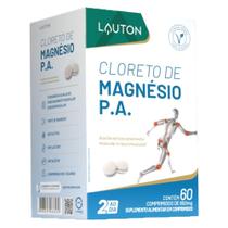 Cloreto de Magnésio P.A 60 comprimidos - Lauton Cloreto de Magnésio P.A 60 comprimidos - Lauton