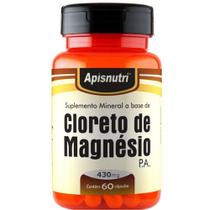 Cloreto de Magnésio P.A. 60cps 430mg - Apisnutri