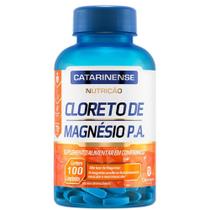 Cloreto de magnésio p.a. com 100 comprimidos - CATARINENSE