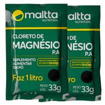 Cloreto de Magnésio P.A. Sachê 33g Duom Kit 2 Envelopes Cloreto de Magnésio P.A. Sachê 33g Duom Kit 2 Envelopes