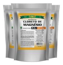 Cloreto De Magnésio Pa 3 X 1kg - Unilife