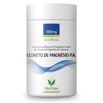 CLORETO DE MAGNESIO PA - 500mg c/ 60 capsulas