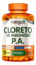 Cloreto De Magnésio pa 500mg Com 120 Capsulas - Katigua