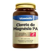 Cloreto de Magnesio PA 60 Caps - Vitaminlife