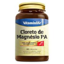Cloreto De Magnésio PA 60 Capsulas - Vitaminlife