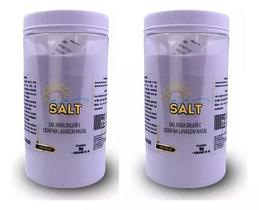 Cloreto De Sódio 1kg Para Lavagem Nasal Soro Em Pó Kit C/2