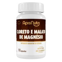 Cloreto e Malato de Magnésio 550mg 90 Cáps. Apisnutri - SV