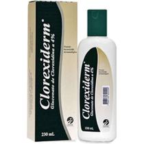 Clorexiderm 4% 230 ml shampoo Cães e Gatos - CEPAV Clorexiderm 4% 230 ml shampoo Cães e Gatos - CEPAV