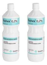 Clorexidina 0,2 Riohex Solução Aquosa 2 Litros Rioquímica RIOQUIMICA