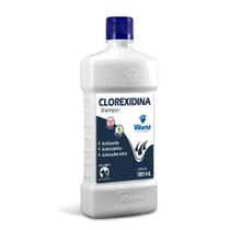 Clorexidina Dugs Shampoo World Veterinária para Cães Gatos 500 mL