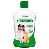 Clorexidina Shampoo E Condicionador Dermatológico 500ml 12un