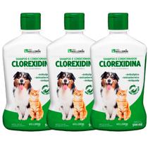 Clorexidina Shampoo E Condicionador Dermatológico 500ml 3un - KELLDRIN