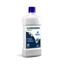 Clorexidina Shampoo e Condicionador Para Cães e Gatos 500ml - World Veterinaria