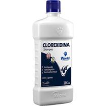 Clorexidina Shampoo para cães e gatos World Veterinária 500ml