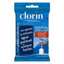 Clorin 1 - Pastilhas Para Agua Potavel 500ml a 1 Litro