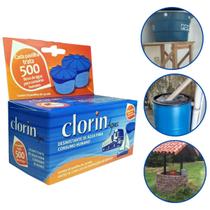 Clorin Pastilhas Tratamento De Agua Limpa 500 Litros