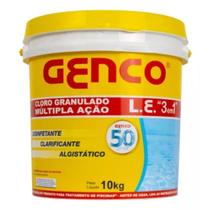 Cloro 3 em 1 multipla ação 10kg genco