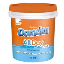 Cloro Allday Domclor 5 Em 1 Para Piscinas Balde de 7.5 KG