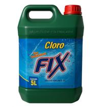 Cloro Ativo 5 Fix 5L Multiuso Limpa e Desinfeta limpa rejuntes Cloro Ativo 5 Fix 5L Multiuso Limpa e Desinfeta limpa rejuntes