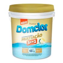 Cloro Balde Domclor 10kg Multi Ação 3 Em 1 - Limpeza De Piscinas e Piscinas