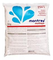 Cloro Dicloro Granulado Multiação 4 Em 1 Para limpeza De Piscinas Agua Montreal 1 KG