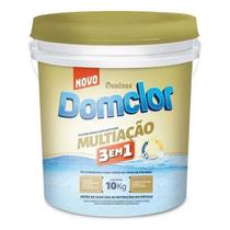 Cloro Domclor Dicloro Multi Ação 3 em 1 10kg Tratamento Completo