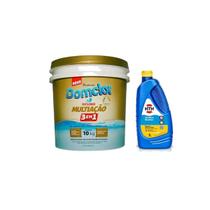 Cloro Domclor Multiação 3 em 1 com Floculante Maxfloc HTH Limpeza e Manutenção de Piscina