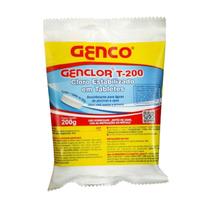 Cloro Estabilizado Pastilha Genclor Genco Tabletes T200 200g