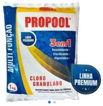 Cloro Estabilizado Propool 3 em 1 1 kg - Hidroall