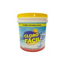 Cloro Fácil Para Piscinas 3 em 1 Balde 10 Kg Cloro Fácil Para Piscinas 3 em 1 Balde 10 Kg