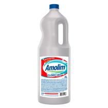Cloro Gel Amolim 2 Litros Poderoso Limpador Limpeza de Casa Desinfeta Elimina Bactérias Poder de Detergência Fórmula em Gel Cloro Gel Amolim 2 Litros Poderoso Limpador Limpeza de Casa Desinfeta Elimina Bactérias Poder de Detergência Fórmula em Gel