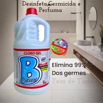 CLoro Gel Barbarex 5L Banheiro Cozinha Multiuso
