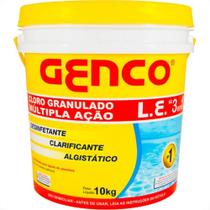 Cloro Genco Granulado 3x1 Multipla Acao 10kg 405248a