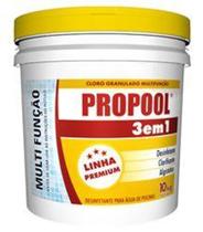 Cloro Granulado 3 em 1 - 3kg - Propool - Hidroall